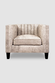Harley armchair in Outback distressed leather