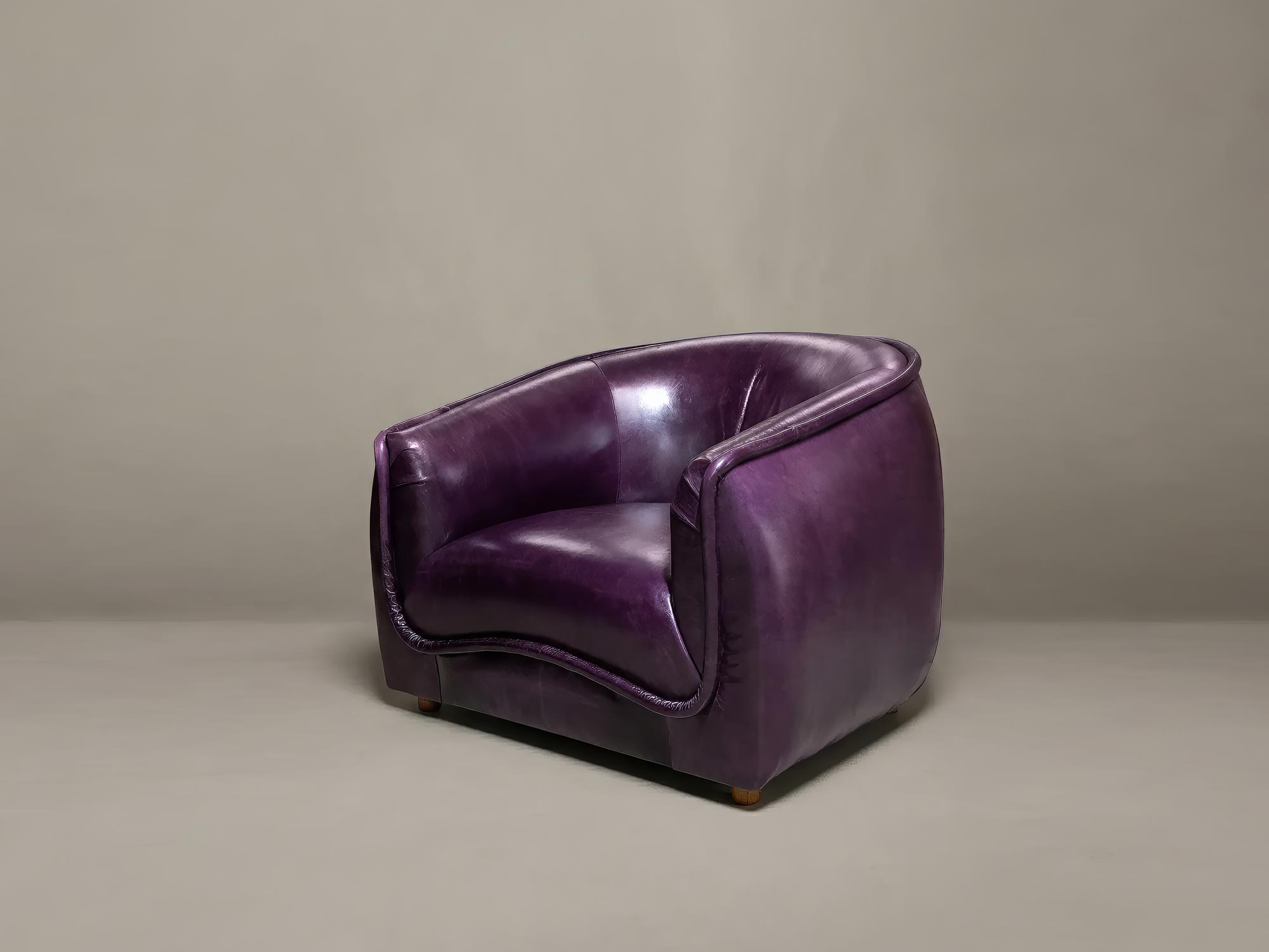 Buttercup armchair in pink fabric