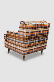 Ladybird armchair in Bretano Longi Spice Shop patterned velvet
