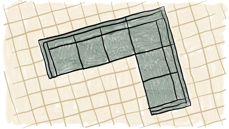 How do I measure for a sectional?