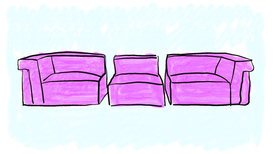 What are modular sofas?