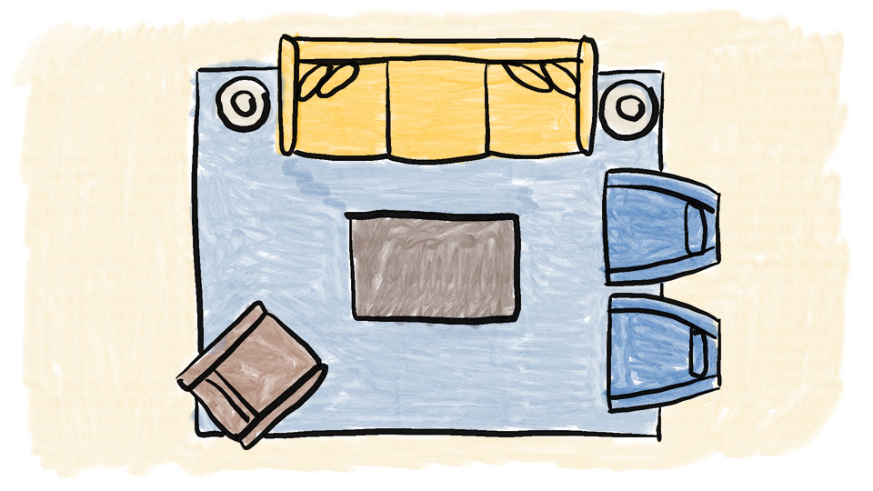 Using Area Rugs to Define Spaces in Open Concept Floor Plans